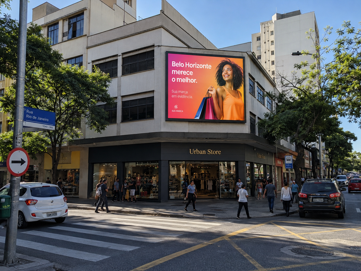 Painel de LED Outdoor